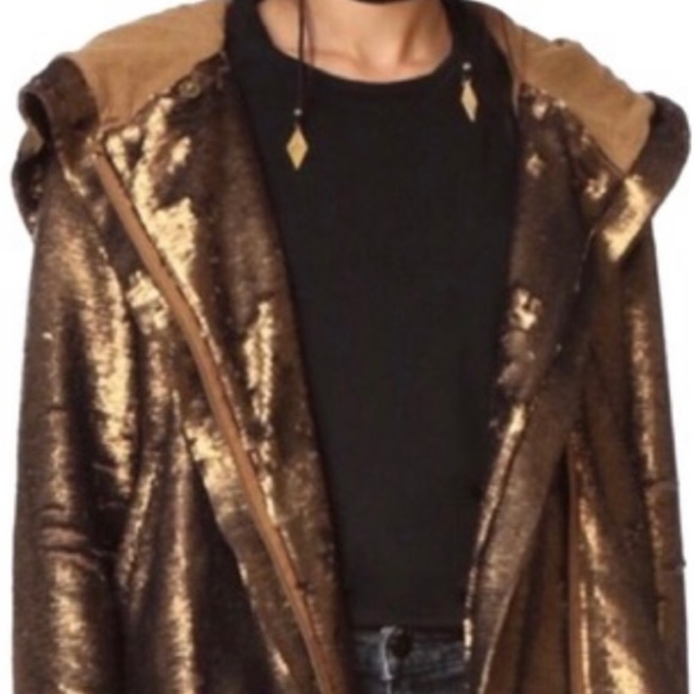 Sequin Free People Jacket